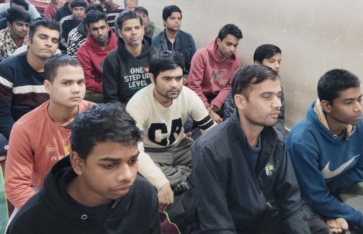 Group therapy session at JEEVANDAAN Foundation